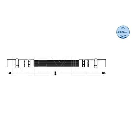 Meyle Brake Hose Hydraulic Hose, 1006110013 1006110013